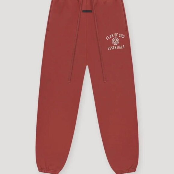 Essentials Fear Of God Crimson Pants - Picture 1 of 1
